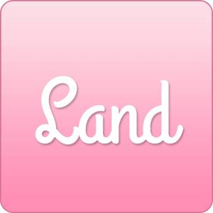 める友・恋人探しは＊Land＊《無料登録の出合いアプリ》のロゴ