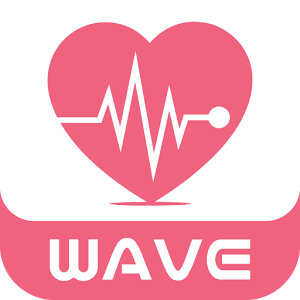 出会いの波に乗ってね-WAVE-友達探しするチャットアプリロゴ
